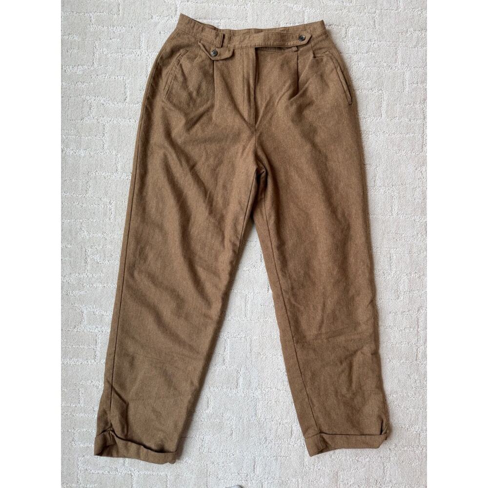 Vintage Lauren Ralph Lauren Women’s 100% Worsted Wool Pleated Pants USA